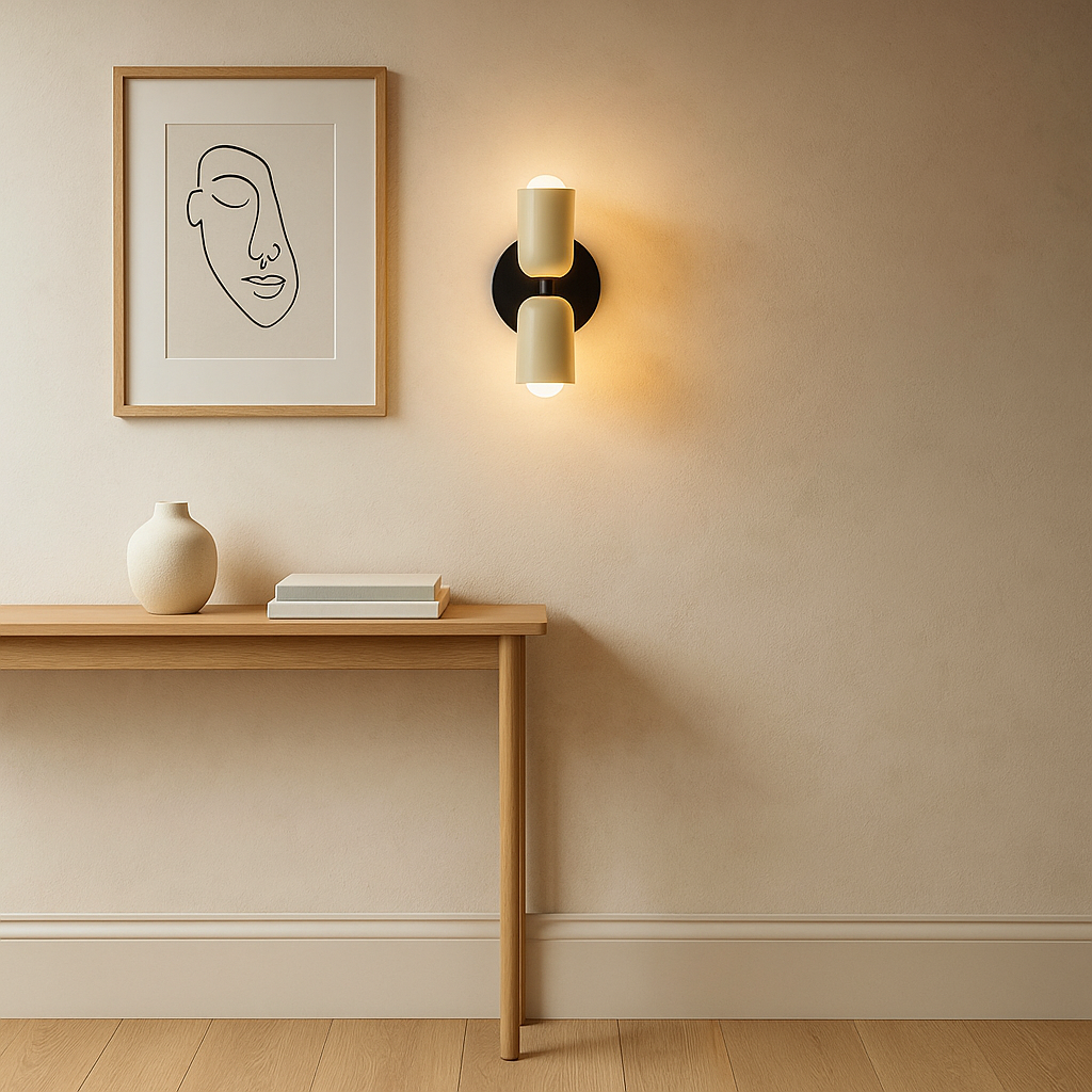 Lampa ścienna dwukierunkowa