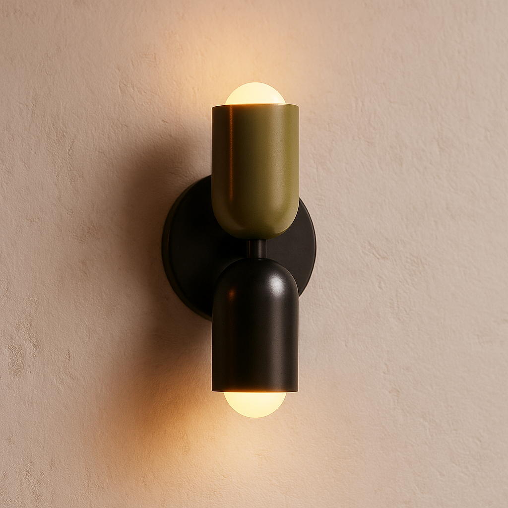 Lampa ścienna dwukierunkowa